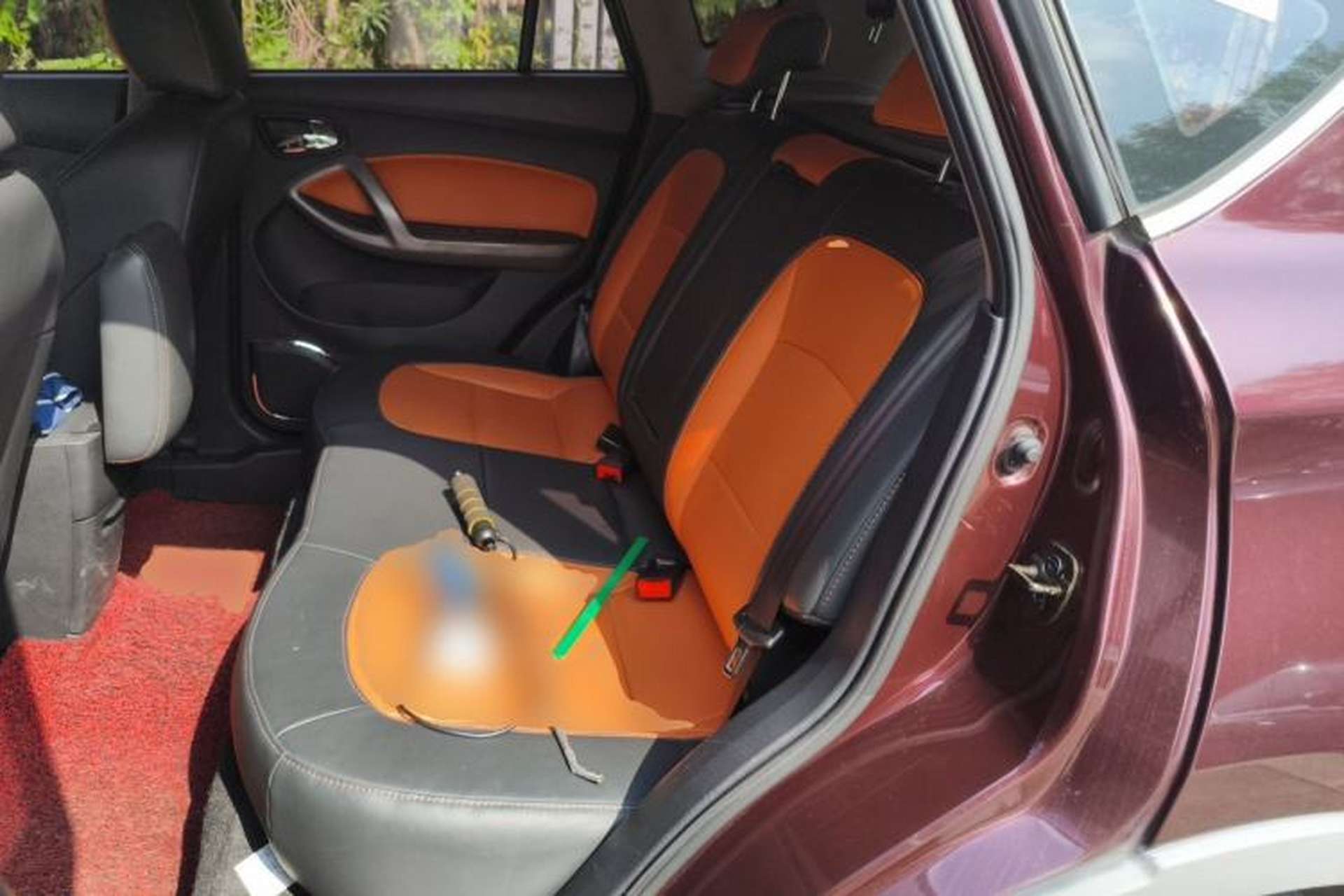 Used Haima S5 2017 Strong-Performance Version 1.5T CVT Prestige Model Left Rear Seat