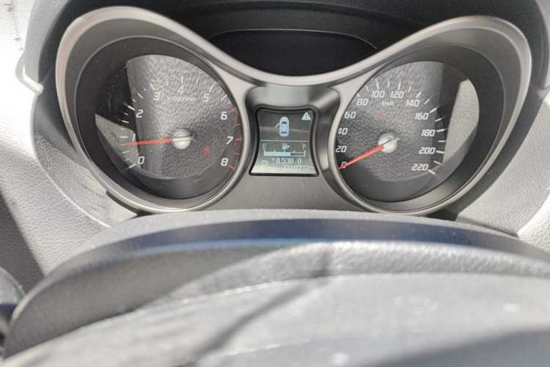 Used Haima S5 2017 Strong-Performance Version 1.5T CVT Prestige Model Odometer Close Up