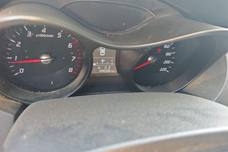 Used Haima S5 2017 High-Power Version 1.6L Manual Classic Type Odometer Close Up