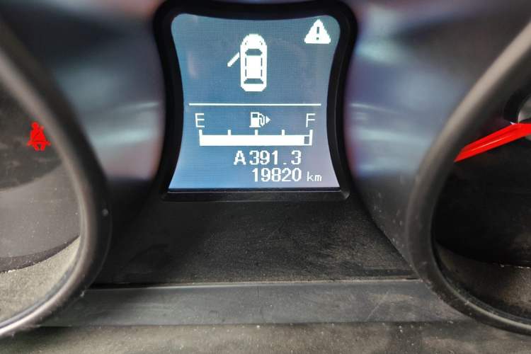 Used Haima S5 2017 Strong-Performance Version 1.6L Manual Luxury Model Odometer Close Up