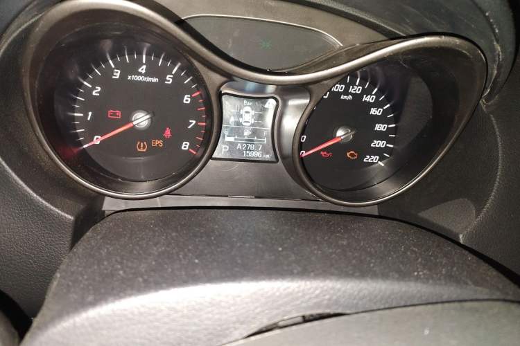 Used Haima S5 2017 High-Power Version 1.5T CVT Flagship Edition Odometer Close Up