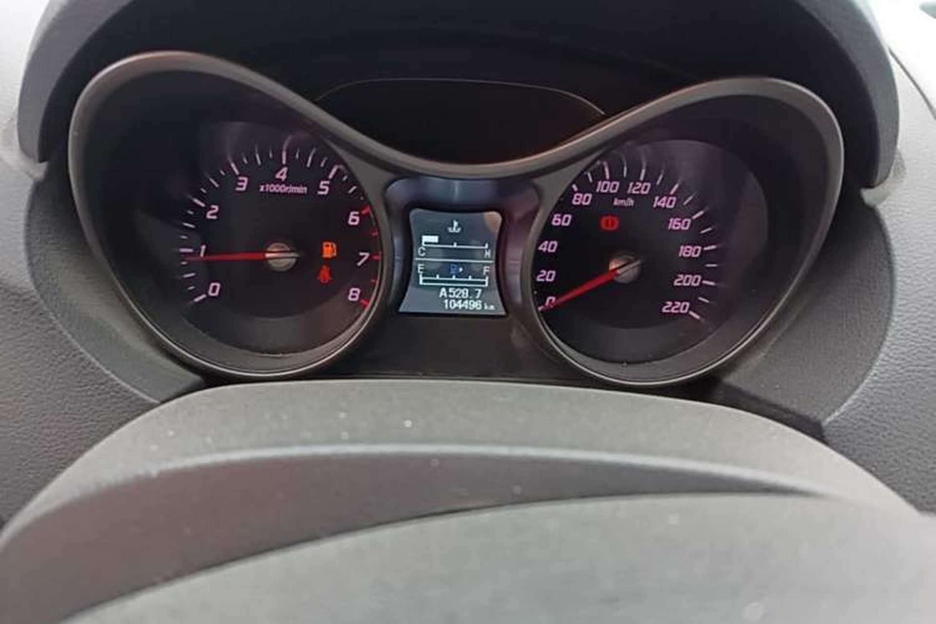 Used Haima S5 2017 High-Power Version 1.5T Manual Comfort Edition Odometer Close Up