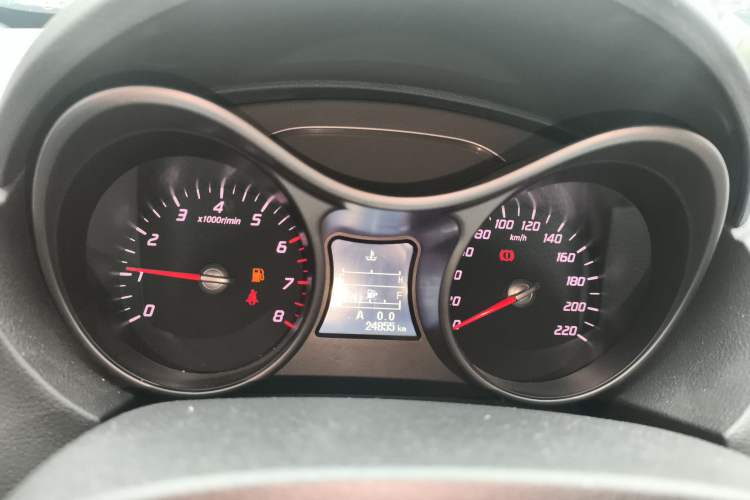 Used Haima S5 2017 High-Power Version 1.5T Manual Comfort Edition Odometer Close Up