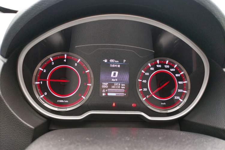 Used Haima S5 2018 1.5T CVT Luxury Model Instrument Cluster