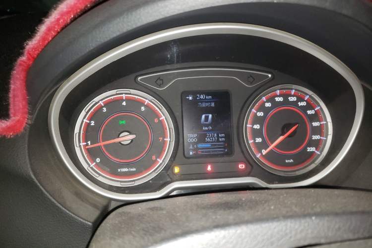 Used Haima S5 2018 1.5T Manual Luxury Model Instrument Cluster