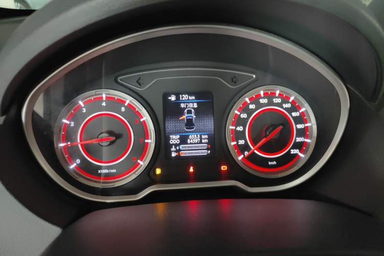 Used Haima S5 2018 1.5T Manual Luxury Model Instrument Cluster