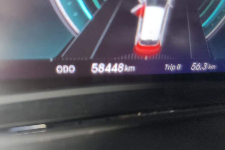 Used Haima S5 2019 160 Manual Elite Edition Odometer Close Up