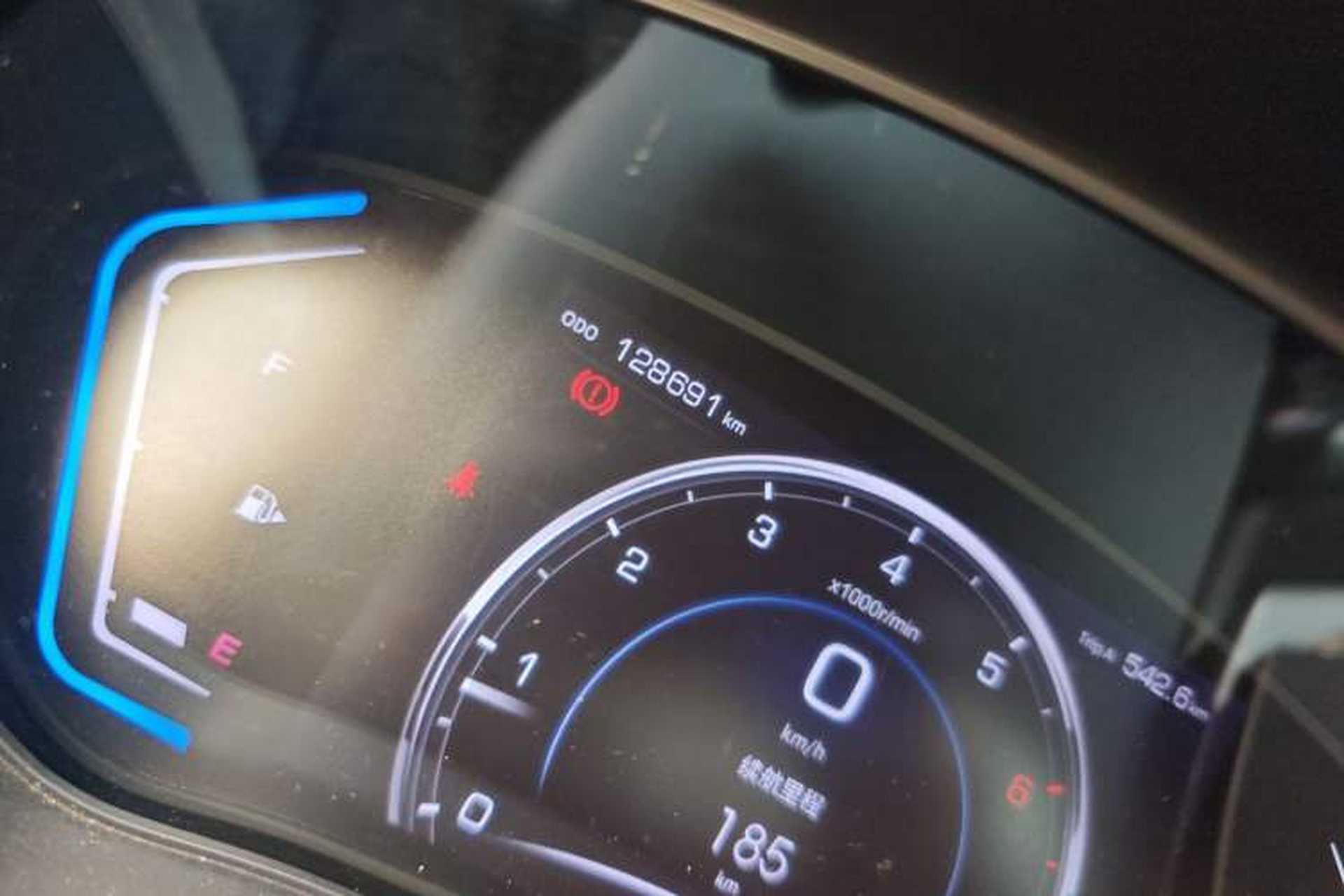 Used Haima S5 2019 160 Manual Luxury Version Odometer Close Up