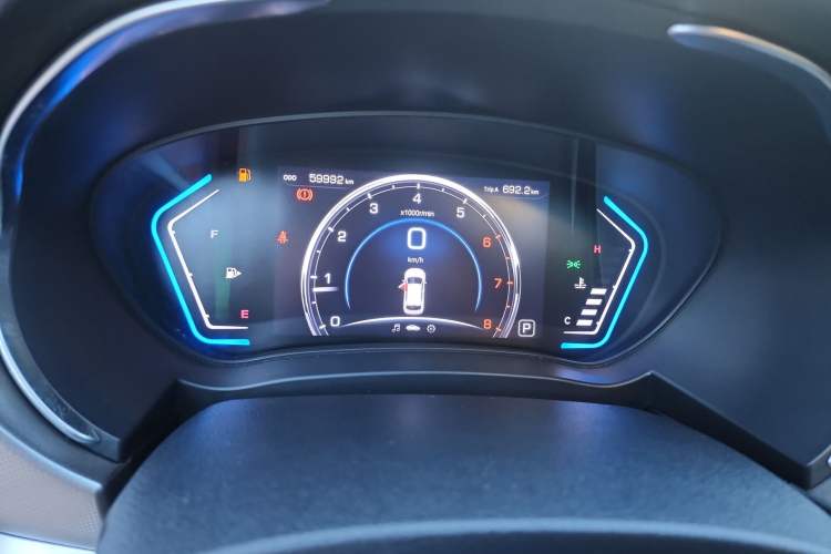 Used Haima S5 2019 230T Automatic Luxury Edition Odometer Close Up