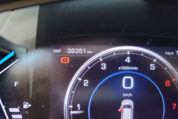 Used Haima S5 2019 160 Manual Luxury Version Odometer Close Up