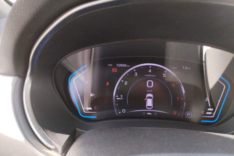 Used Haima S5 2019 230T Automatic Luxury Edition Odometer Close Up