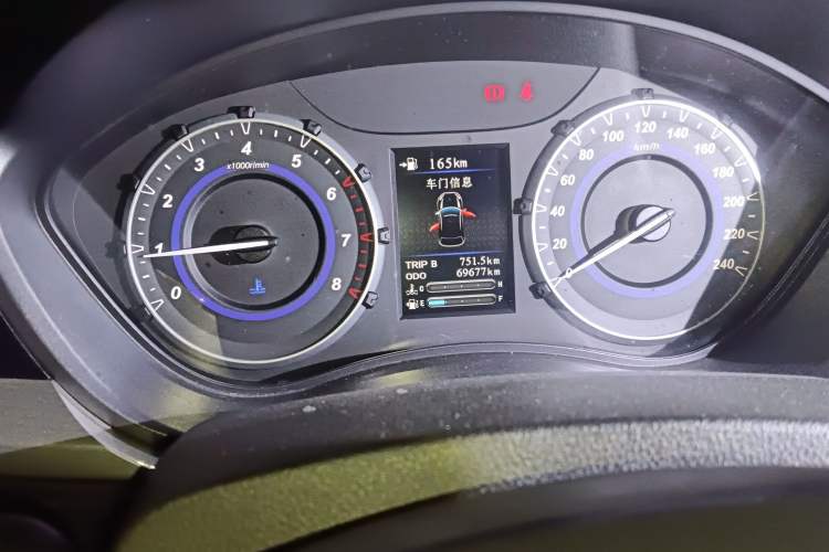 Used Haima S5 Youth Edition 2017 1.6L Manual Luxury Model Instrument Cluster
