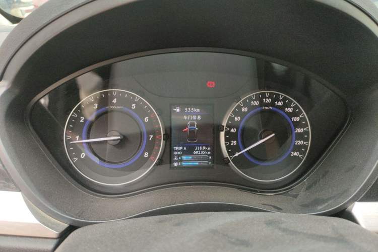 Used Haima S5 Youth Edition 2017 1.6L Manual Luxury Model Instrument Cluster