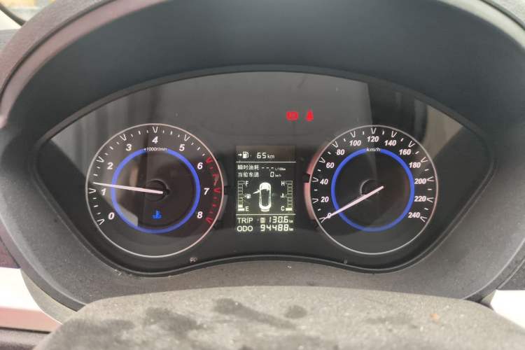 Used Haima S5 Youth Edition 2017 1.6L Manual Luxury Model Instrument Cluster