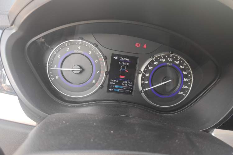 Used Haima S5 Youth Edition 2017 1.6L Manual Luxury Model Instrument Cluster