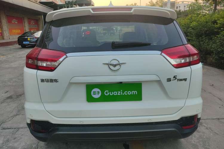Used Haima S5 Youth Edition 2017 1.6L Manual Luxury Model Rear