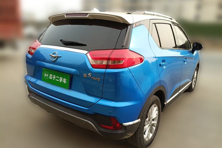 Used Haima S5 Youth Edition 2018 1.6L Manual Luxury Model Rear Right 45 Deg