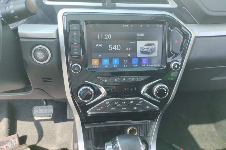 Used Haima S5 Youth Edition 2018 1.6L CVT Flagship Model Audio And AC Panel