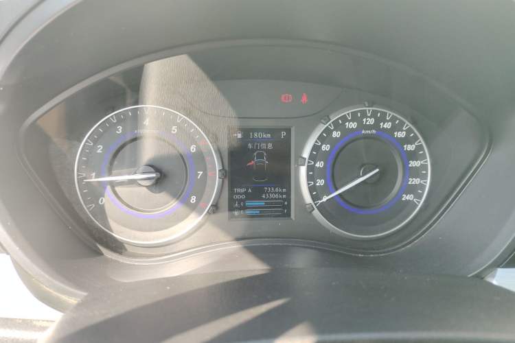 Used Haima S5 Youth Edition 2018 1.6L CVT Flagship Model Instrument Cluster