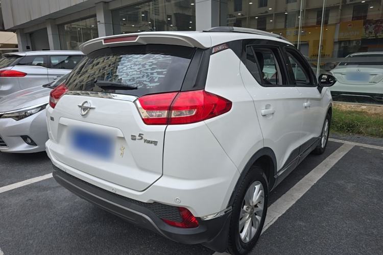 Used Haima S5 Youth Edition 2018 1.6L Manual Elite Model Rear Right 45 Deg