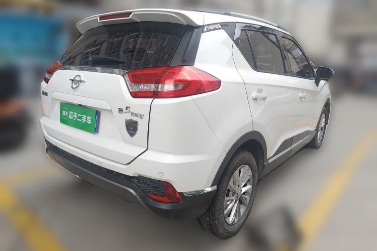 Used Haima S5 Youth Edition 2018 1.6L Manual Elite Model Rear Right 45 Deg