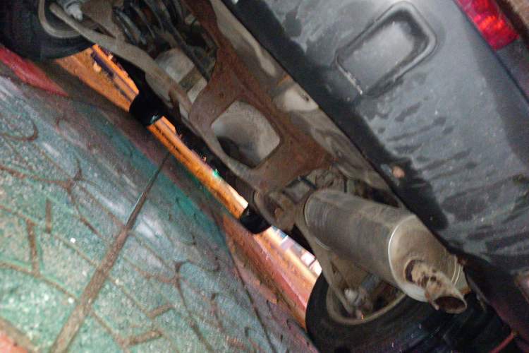 Used Haima S7 2013 2.0L Automatic ZhiZhen Version Chassis Rear