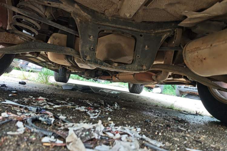 Used Haima S7 2013 2.0L Automatic ZhiZhen Version Chassis Rear