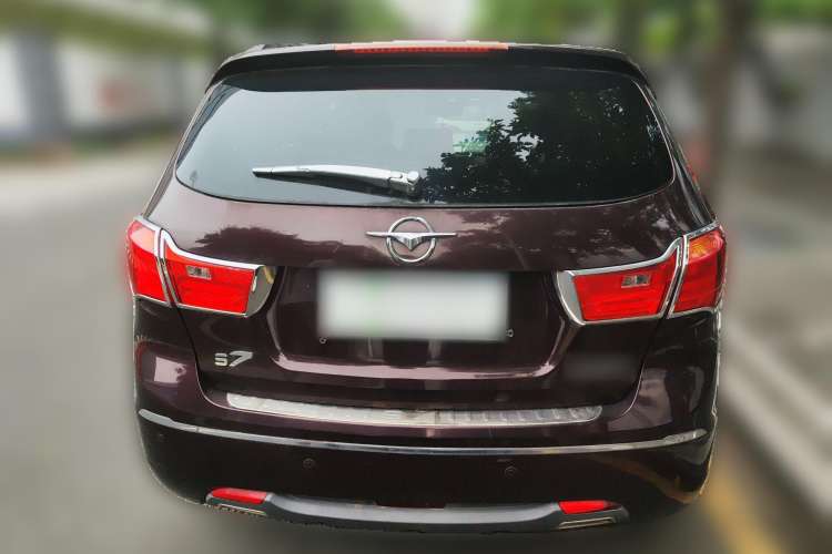 Used Haima S7 2013 2.0L Automatic ZhiZhen Version Rear