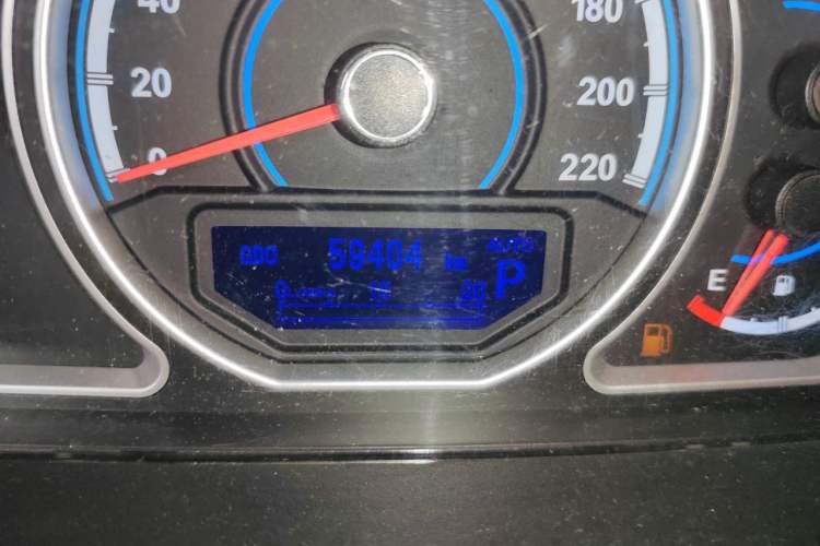 Used Haima S7 2015 Revised 1.8T Automatic Zongcheng Version Odometer Close Up