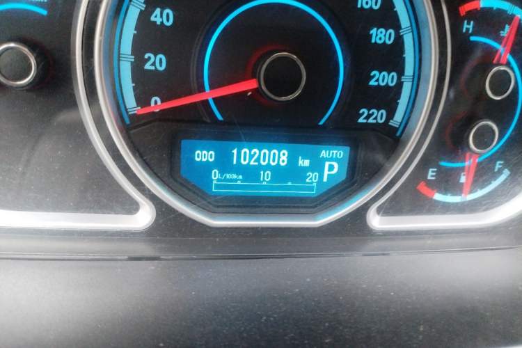 Used Haima S7 2015 Revised 1.8T Automatic Zongcheng Version Odometer Close Up