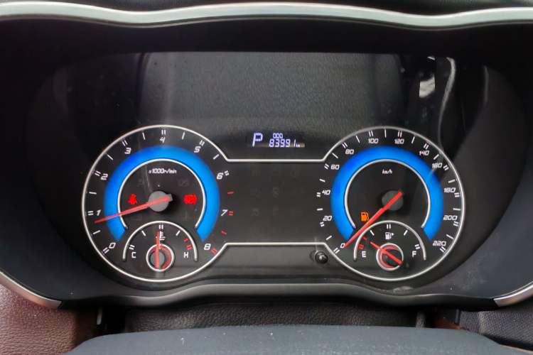 Used Haima V70 2016 1.5T Automatic - Comfort Plus Version 6 Seats Odometer Close Up