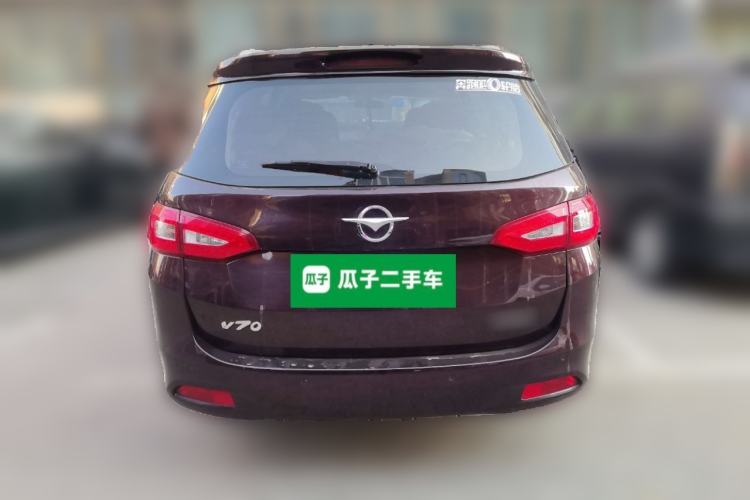 Used Haima V70 2016 2.0L Manual - Comfort Edition 6 Seats Rear