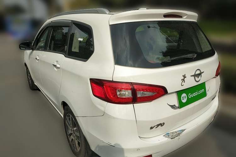 Used Haima V70 2016 2.0L Manual - Comfort Edition 6 Seats Rear Left 45 Deg