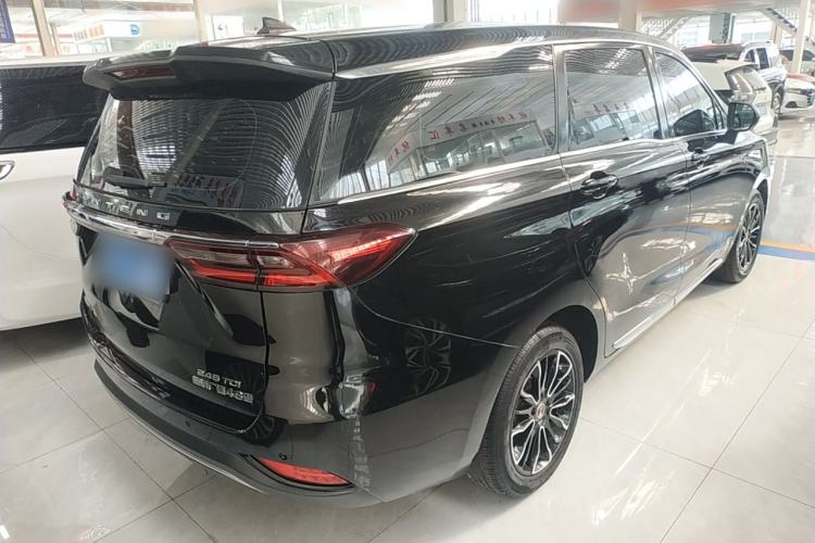 Used Hanteng V7 2019 1.5T Automatic Luxury 7-Seater China VI Standard Rear Right 45 Deg