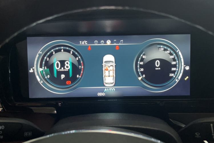 Used Hanteng V7 2019 1.5T Automatic Flagship Model 7 Seats China V Emission Standard Instrument Cluster