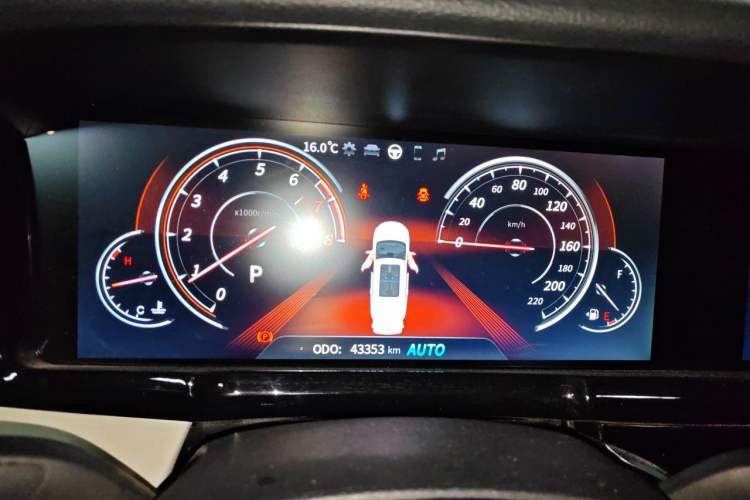 Used Hanteng V7 2019 1.5T Automatic Luxury 7-Seater China V Standard Instrument Cluster