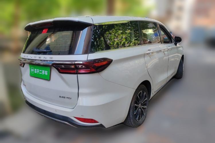 Used Hanteng V7 2019 1.5T Manual Elite Model 7 Seats Emission Standard China V Rear Right 45 Deg