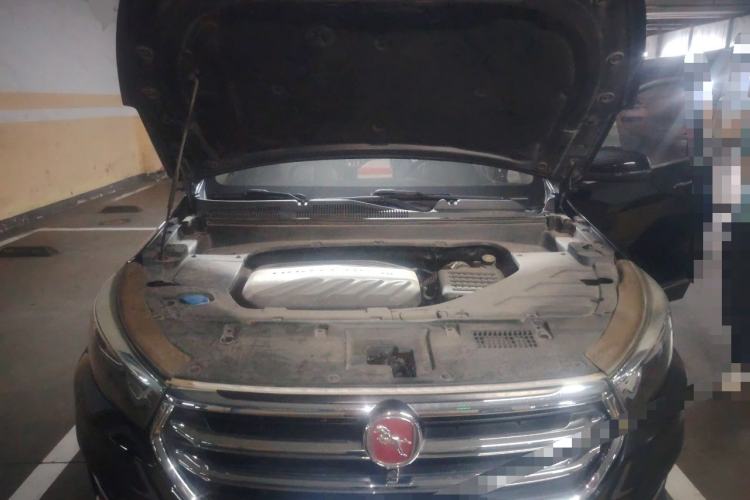 Used Hanteng X5 2018 1.5T CVT Luxury Edition Engine Bay