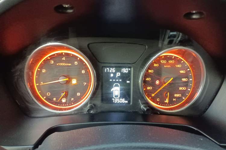 Used Hanteng X5 2018 1.5T CVT Luxury Edition Instrument Cluster