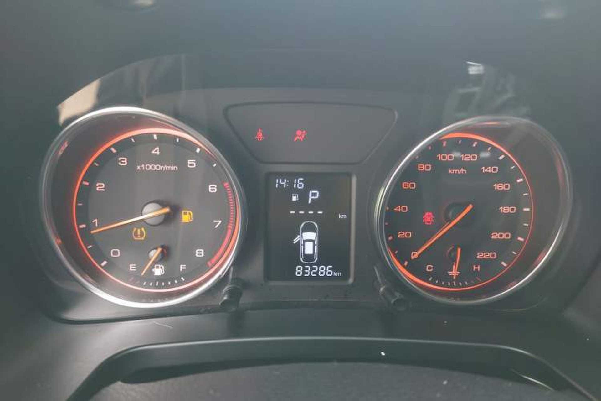 Used Hanteng X5 2018 1.5T CVT Elite Edition Instrument Cluster