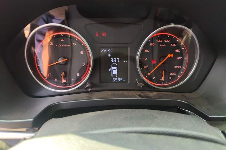 Used Hanteng X5 2018 1.5L Manual Comfort Edition Instrument Cluster