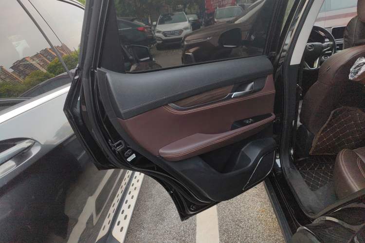 Used Hanteng X5 2018 1.5T CVT Luxury Edition Left Rear Door Interior