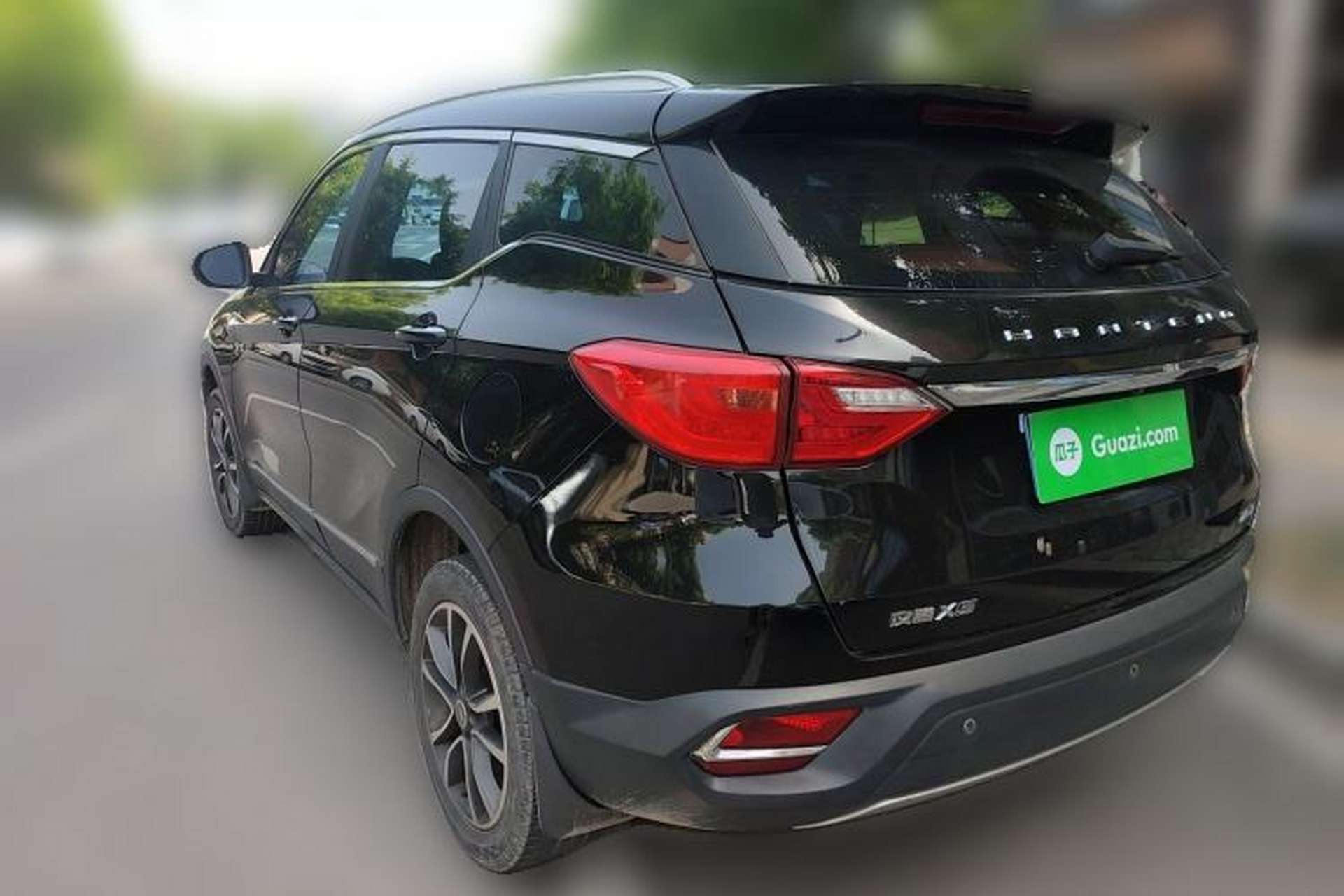 Used Hanteng X5 2018 1.5T CVT Luxury Edition Rear Left 45 Deg