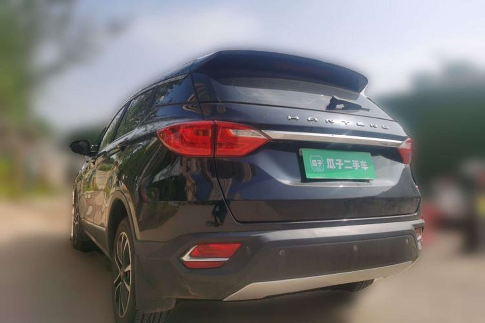 Used Hanteng X5 2018 1.5T CVT Luxury Edition Rear Left 45 Deg