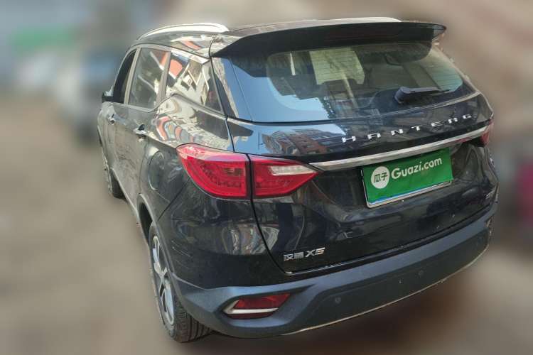 Used Hanteng X5 2018 1.5T CVT Luxury Edition Rear Left 45 Deg