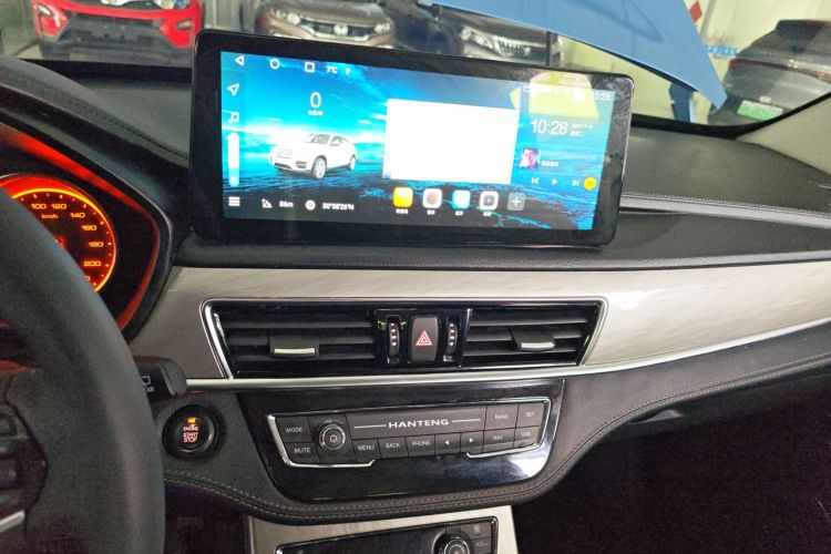 Used Hanteng X5 2018 1.5T CVT Luxury Edition Audio And AC Panel