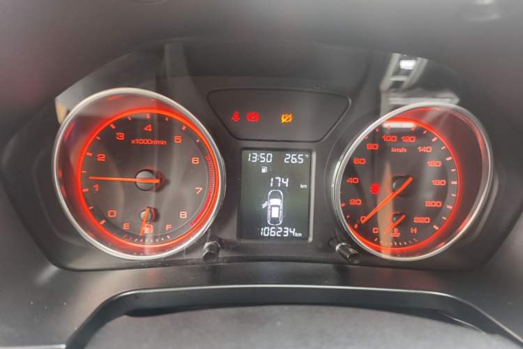 Used Hanteng X5 2018 1.5T Manual Luxury Edition Instrument Cluster