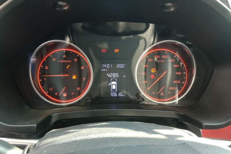 Used Hanteng X5 2018 1.5T Manual Luxury Edition Instrument Cluster
