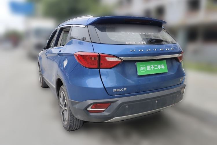 Used Hanteng X5 2018 1.5T CVT Luxury Edition Rear Left 45 Deg