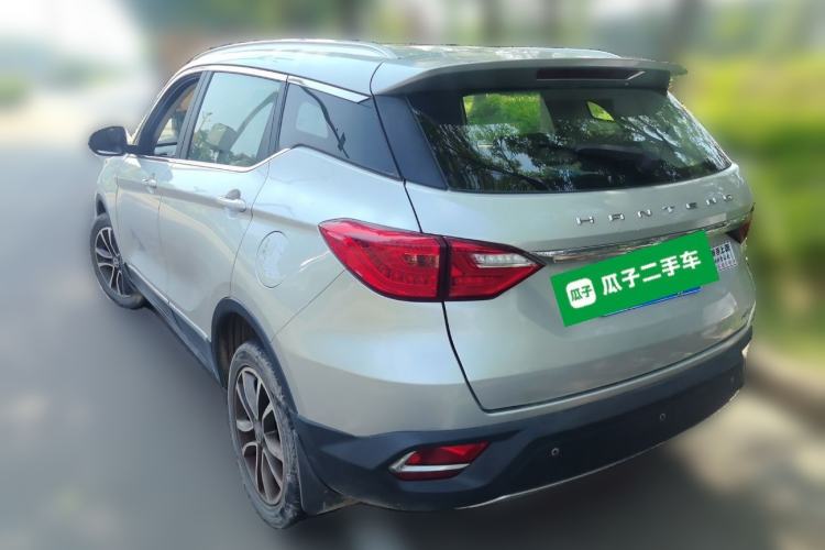 Used Hanteng X5 2018 1.5T CVT Luxury Edition Rear Left 45 Deg